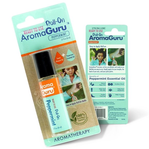 Guru Nanda - Aroma Guru - Peppermint Roll On - Picture 1 of 6